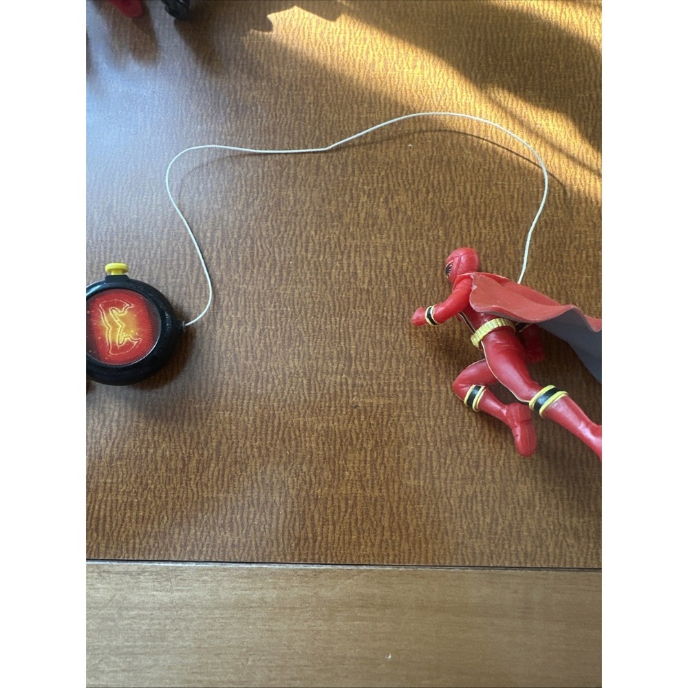 RARE 2006 Power Rangers Mystic Force Red Ranger Action Key Chain Soaring Figure - Picture 6 of 7